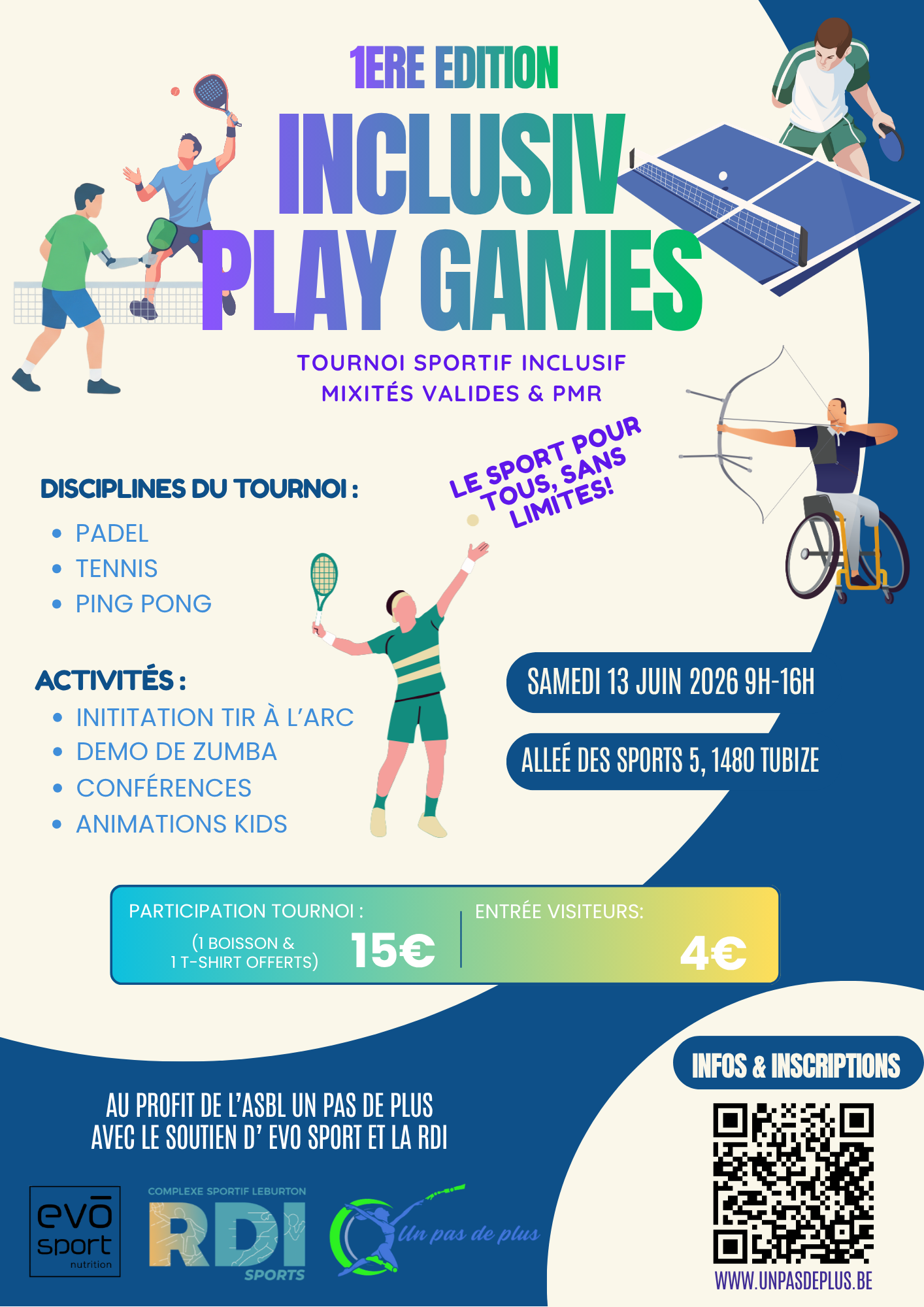 Affiche Inclusiv Play Games